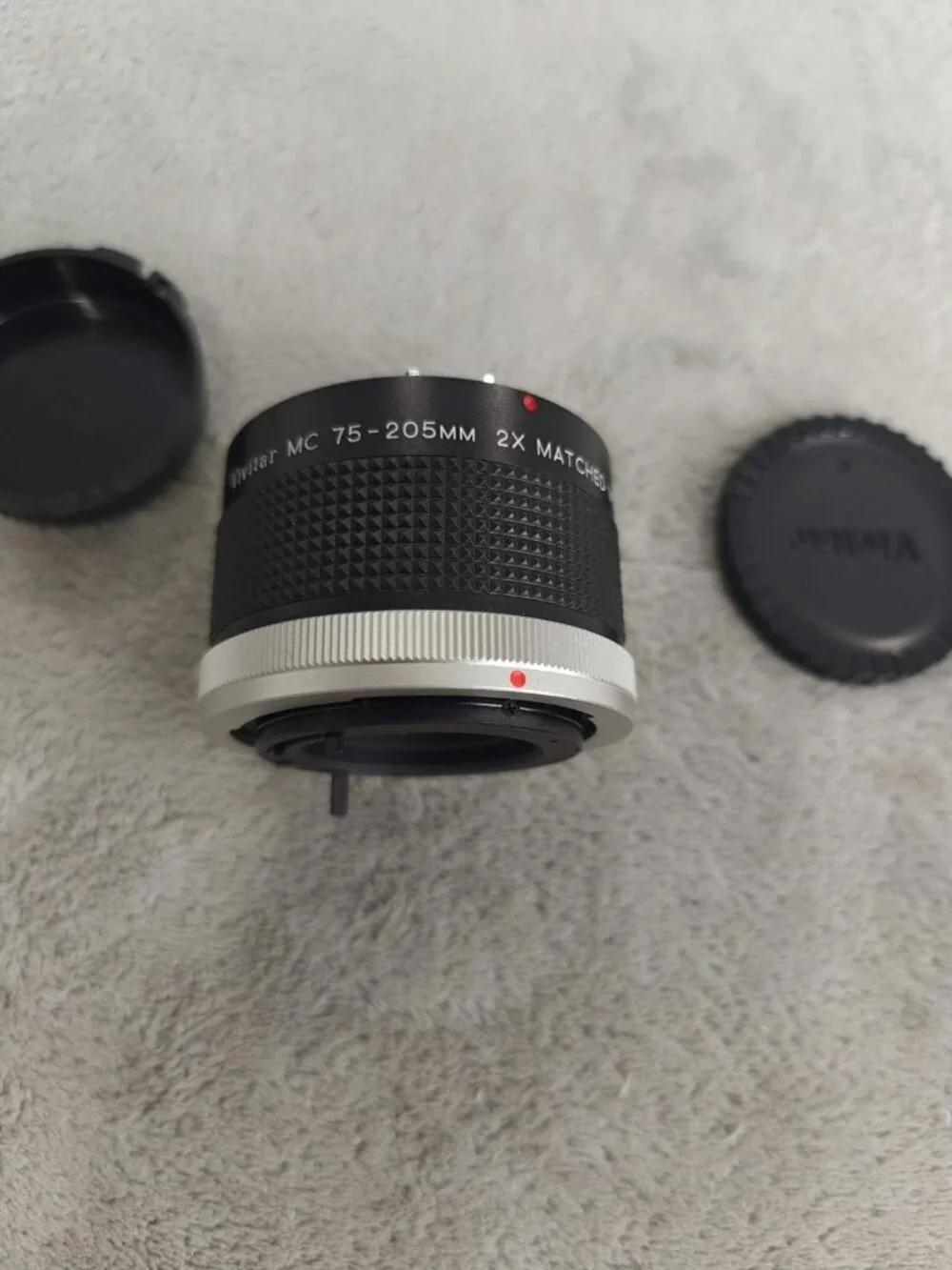 Vivitar MC 75-205mm 2x Matched Multiplier Teleconverter for OM